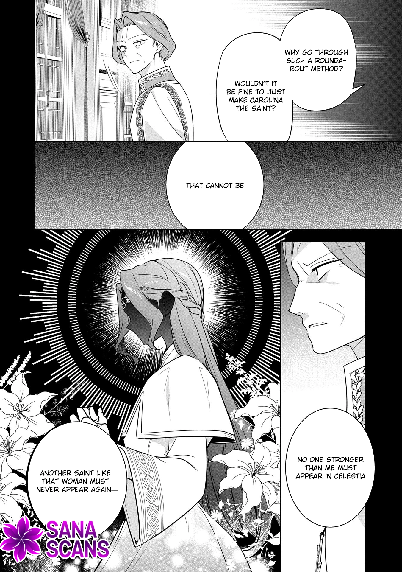 The Oblivious Saint Who Leaks Power Finds Happiness in Her New Home Chapter 24 Page 32